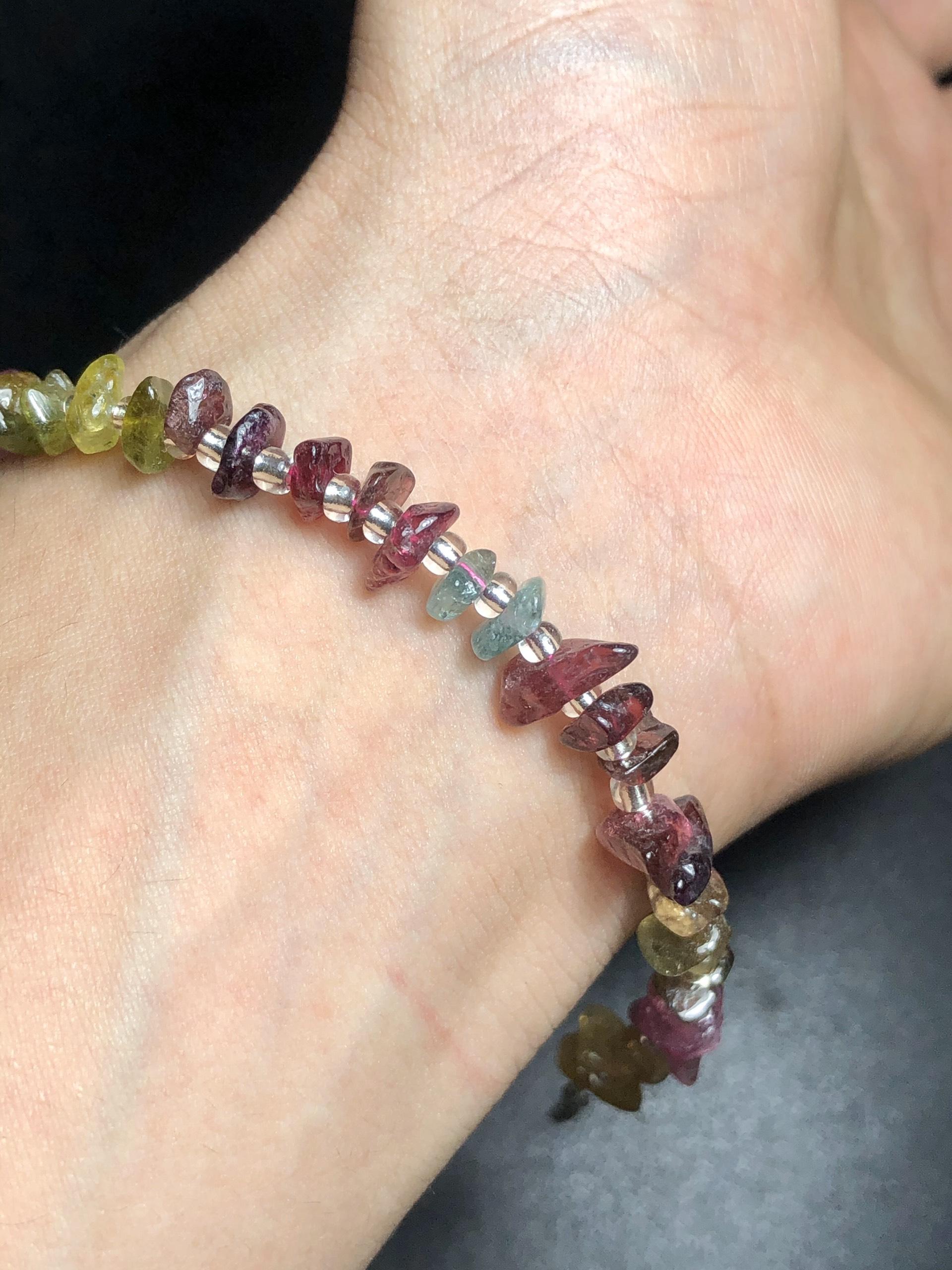 [FreeshipMAX] VÒNG TAY ĐÁ TOURMALINE