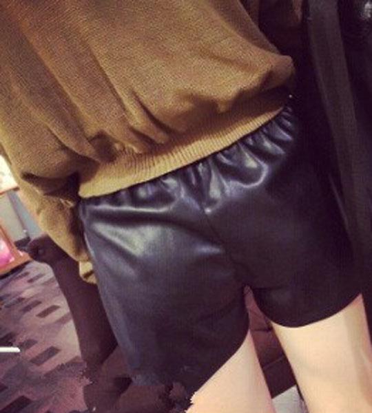 [HCM]Quần short da lưng thun Mã: QN473.