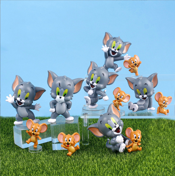 Set 6 models Tom & Jerry lovely