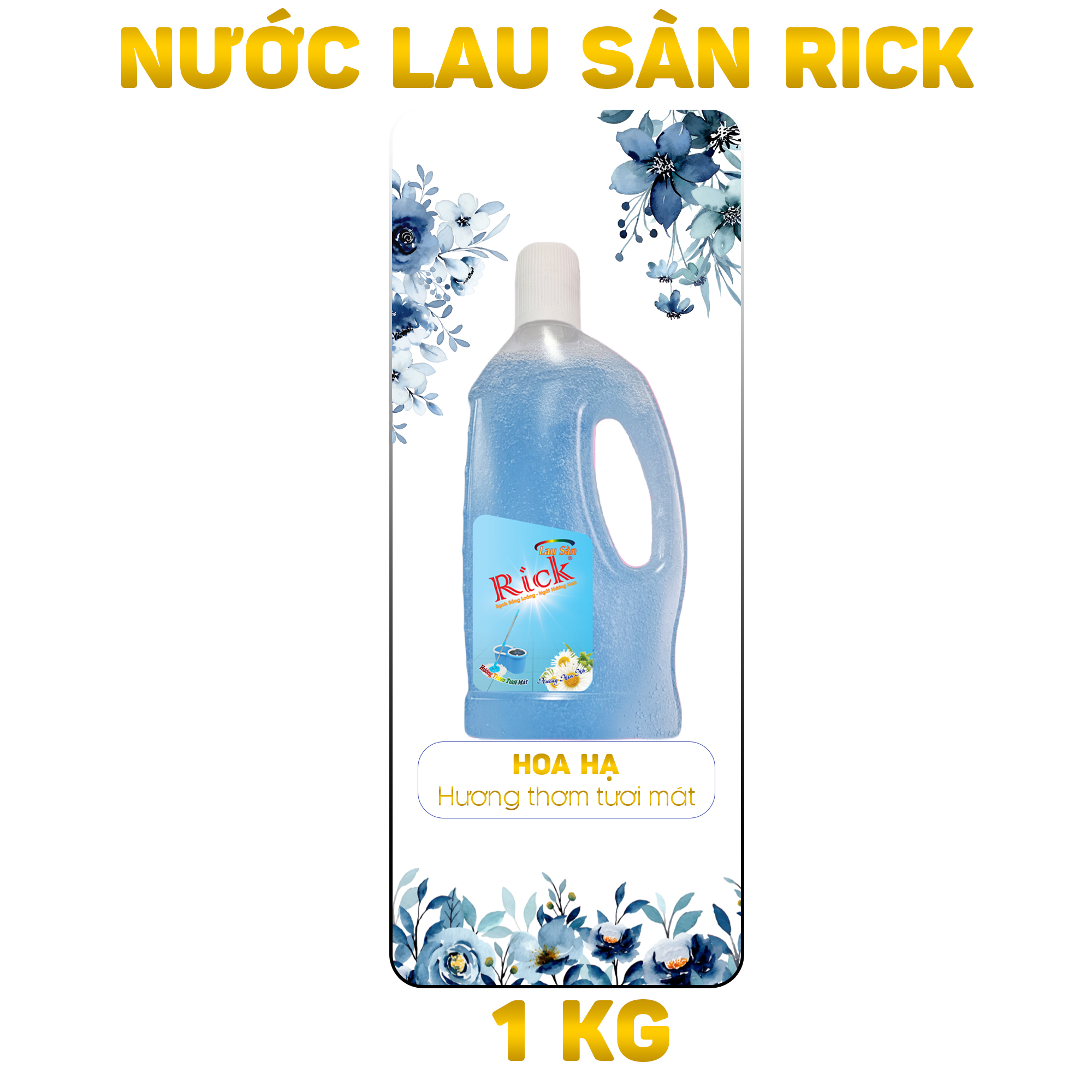Nước Lau sàn Rick 1 kg