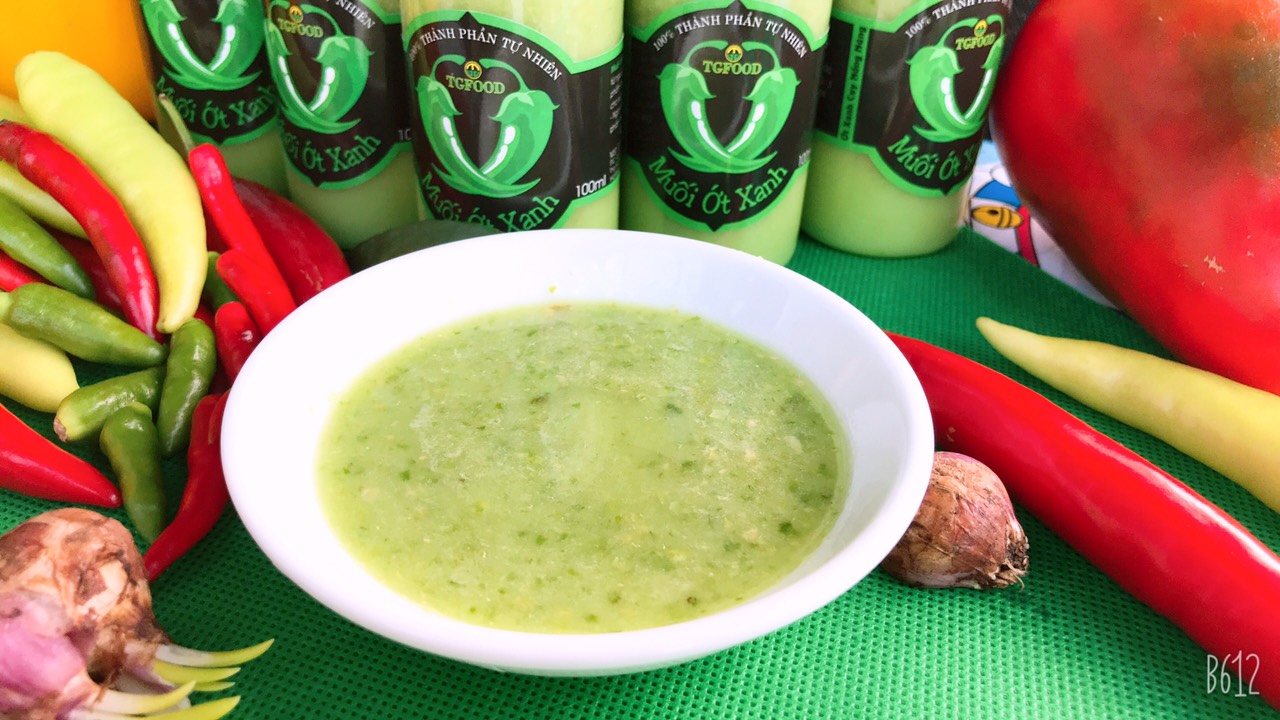 NƯỚC CHẤM HẢI SẢN - muối ớt xanh