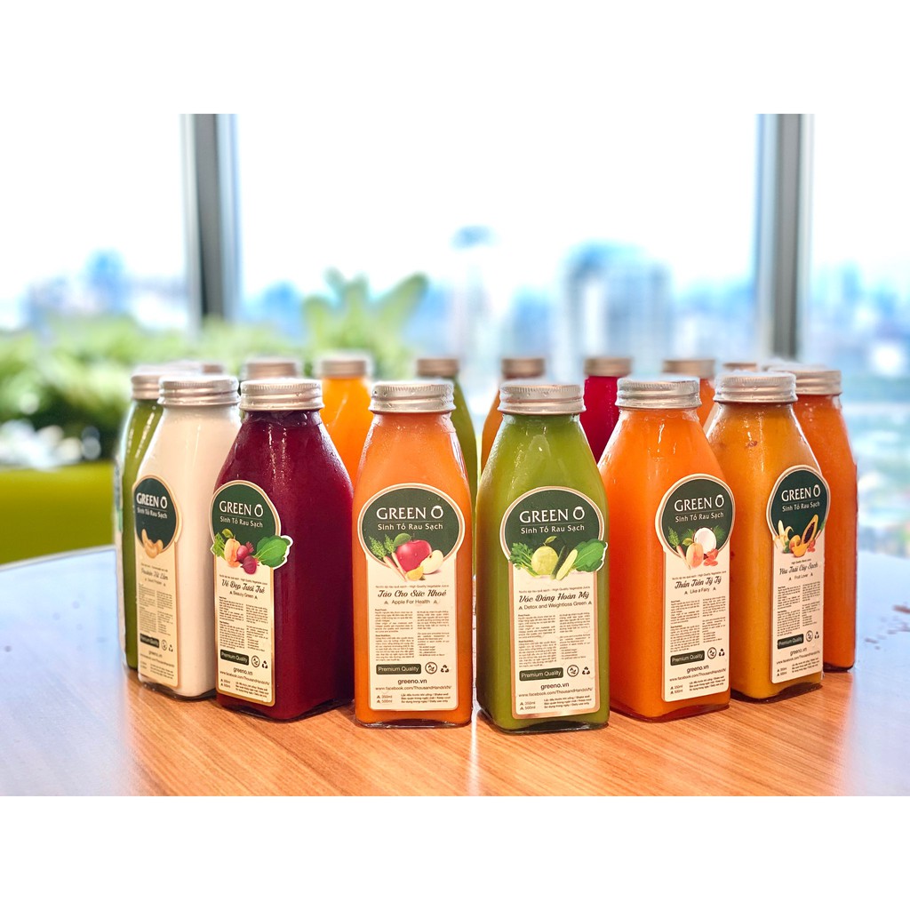 Chai thuỷ tinh vuông 350ml + nắp nhôm