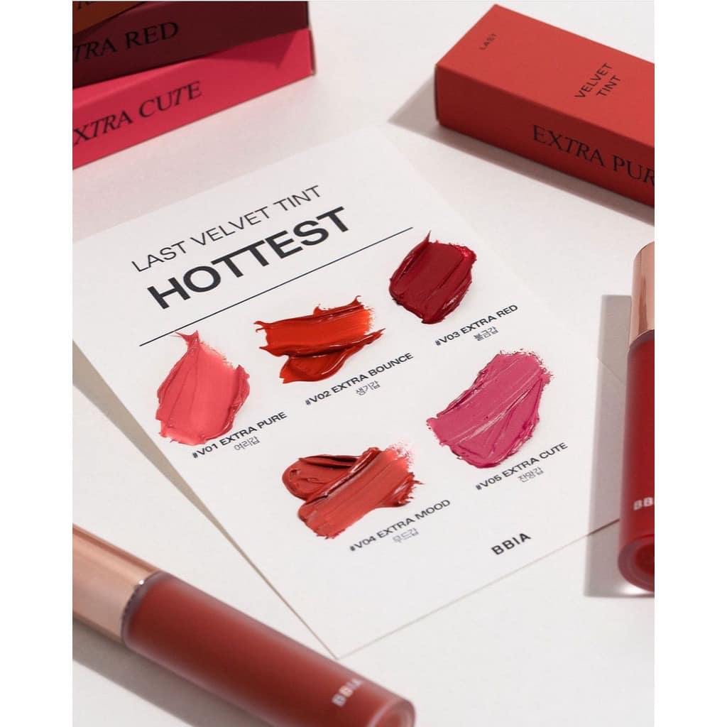 [ Bbia] Son Kem Lì Last Velvet Lip Tint