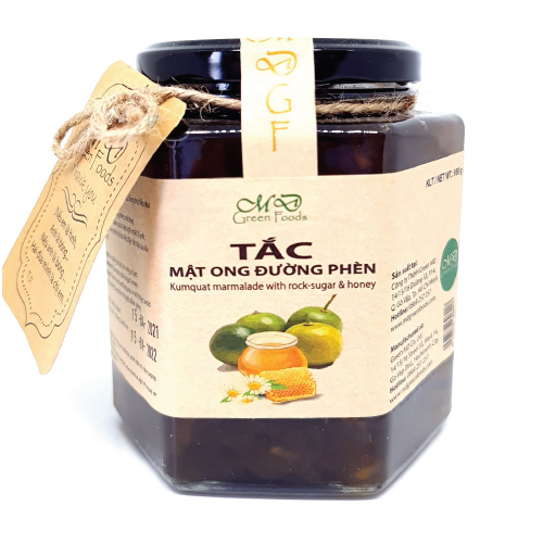 TẮC MẬT ONG ĐƯỜNG PHÈN (500GR)