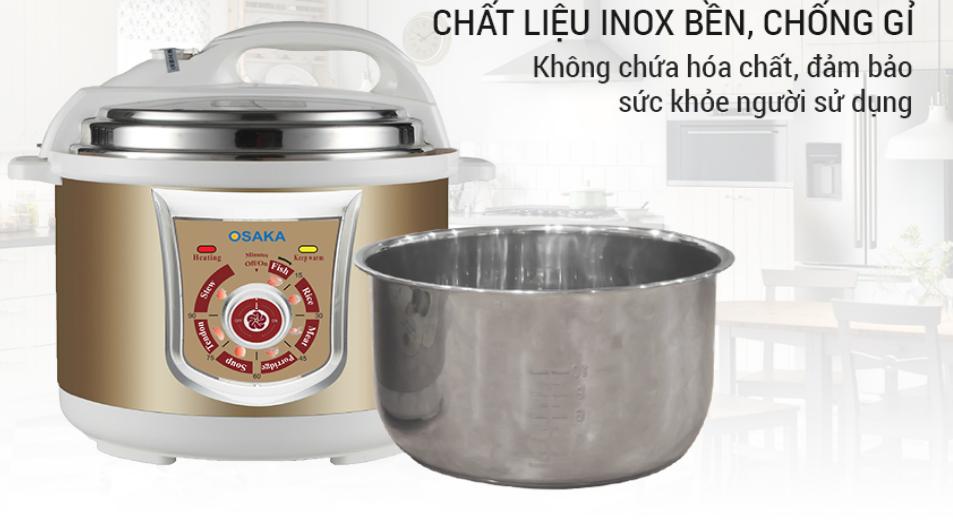 NỒI ÁP SUẤT OSAKA IPM-06SG - HẦM THỊT KHÔNG ĐỔ NƯỚC