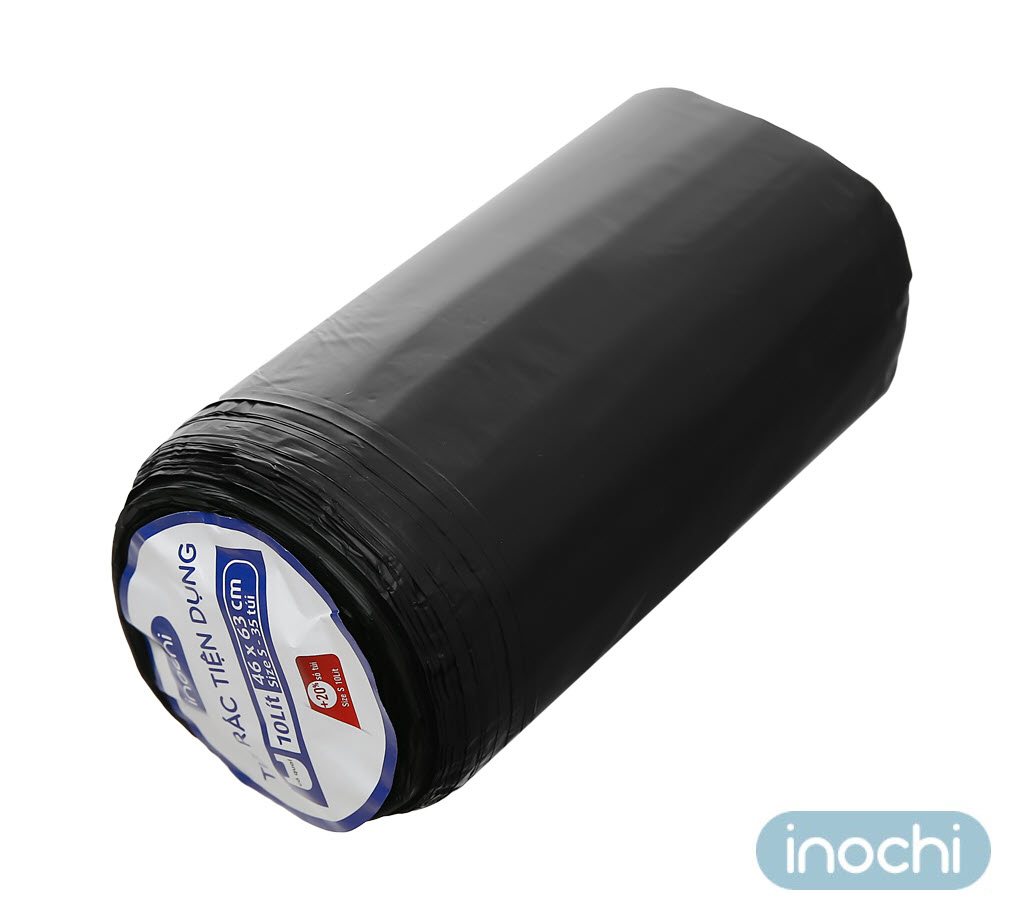 Cuộn 35 túi rác Inochi tiện dụng 10L [HCM-Giao hoả tốc 2h]
