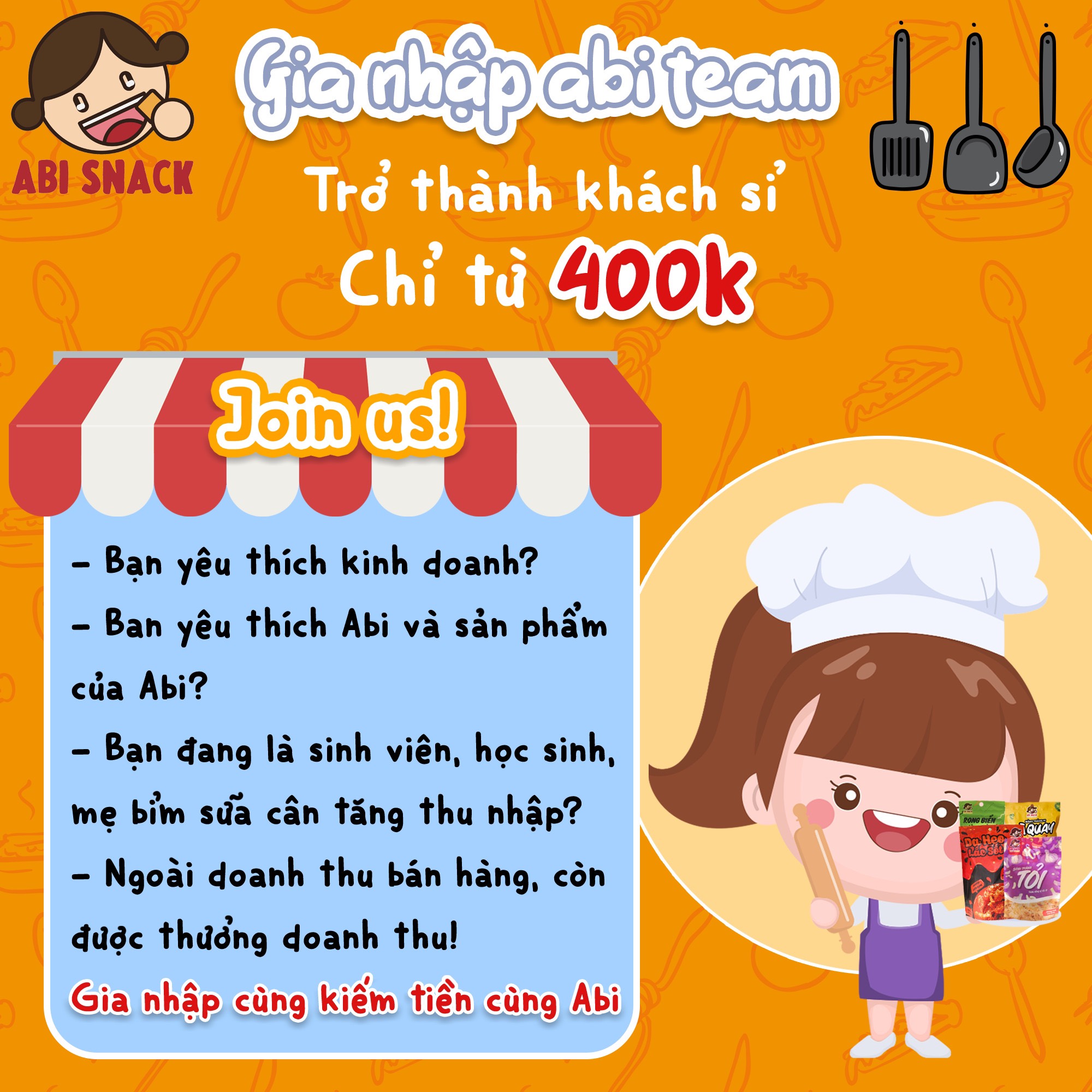 20 bịch bánh tráng abi với giá sỉ
