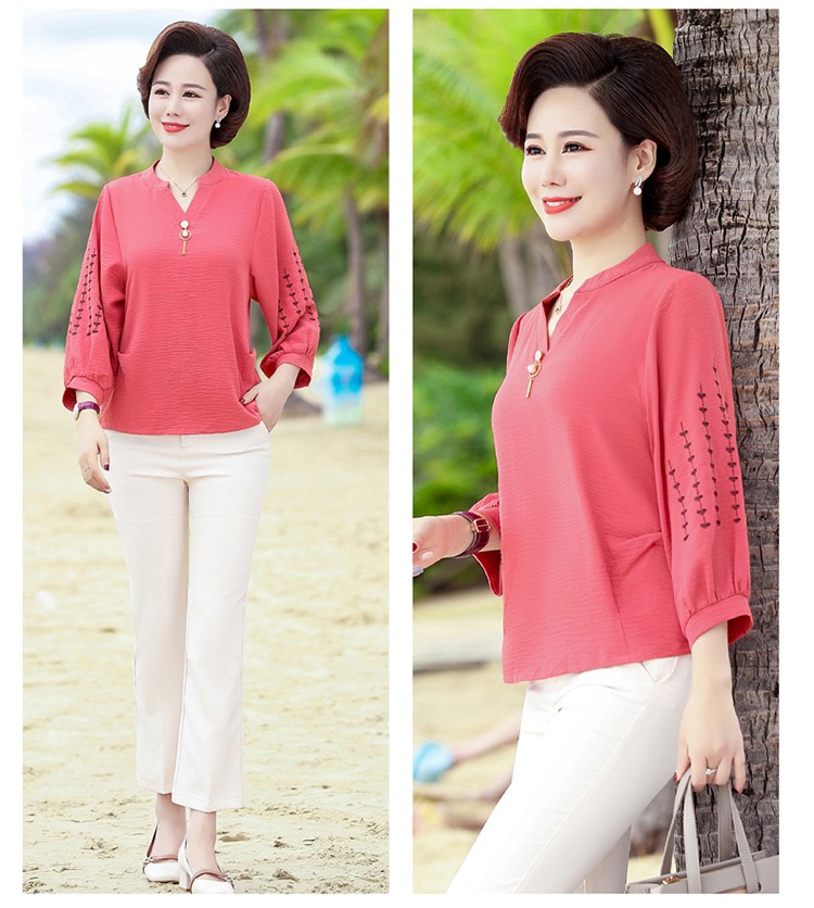ÁO SƠ MI NỮ TRUNG NIÊN