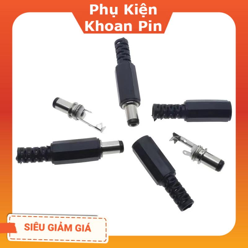 05 Jack nguồn DC Đực 5.5*2.1mm
