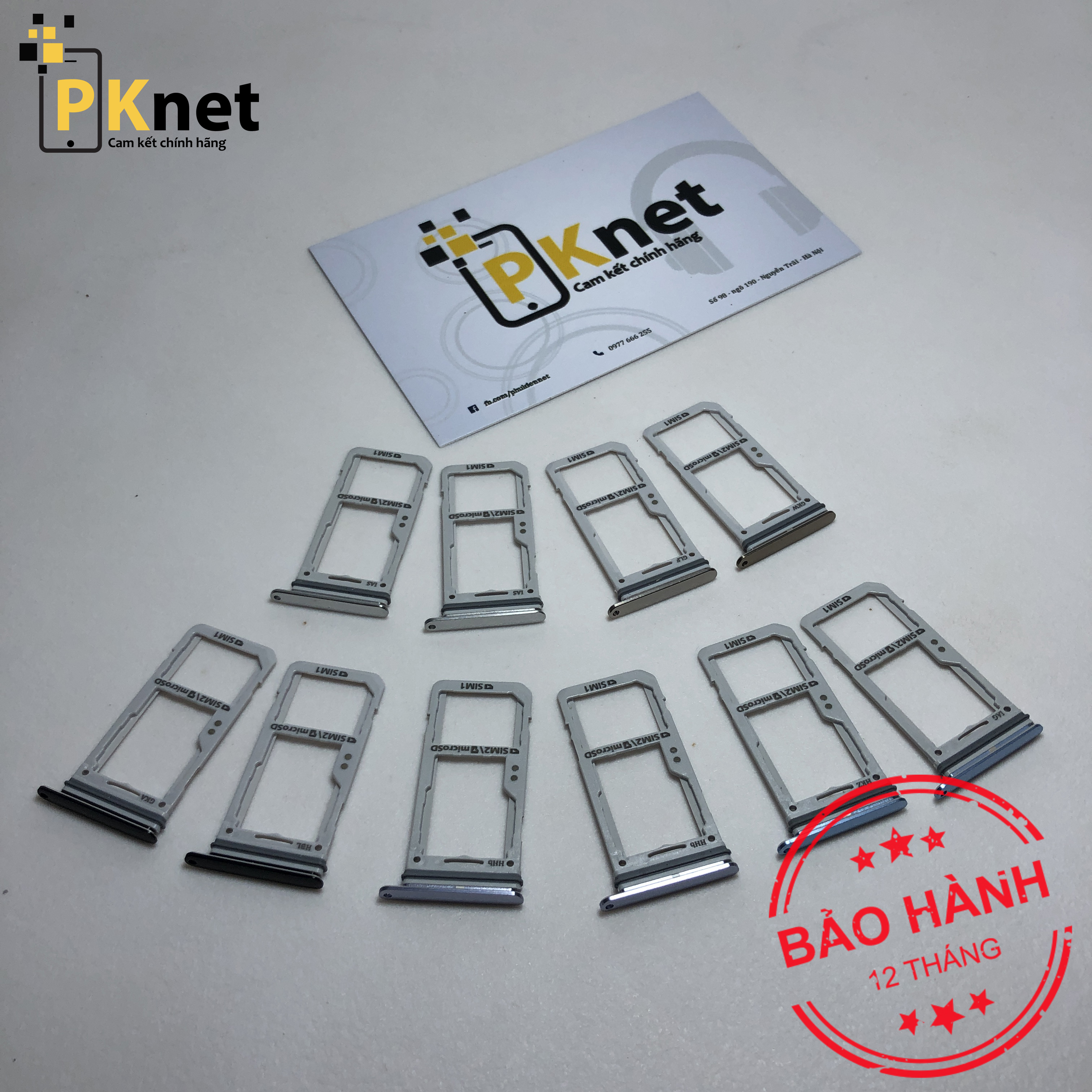Khay sim Samsung S8 plus và S8 chính hãng 2 sim