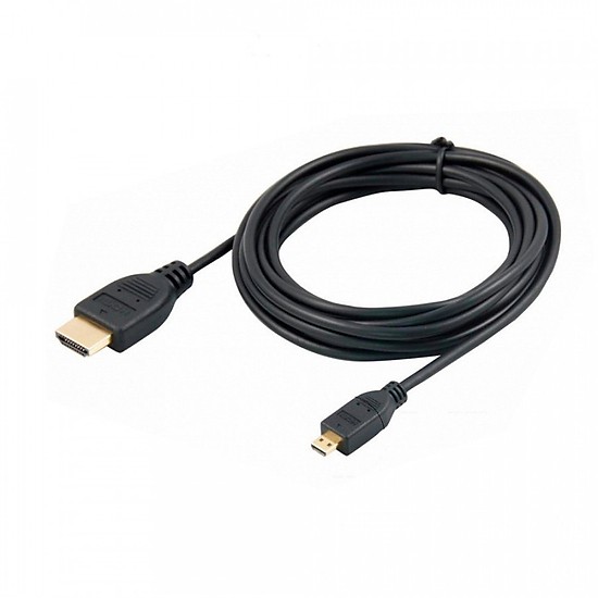 Cáp chuyển micro hdmi ra hdmi dùng cho laptop, máy ảnh, điện thoại