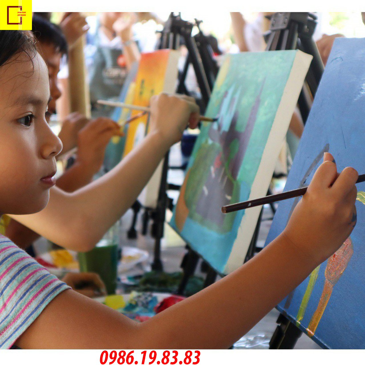 toan vẽ tranh,toan vẽ sơn dầu [ 6 kích thước ]