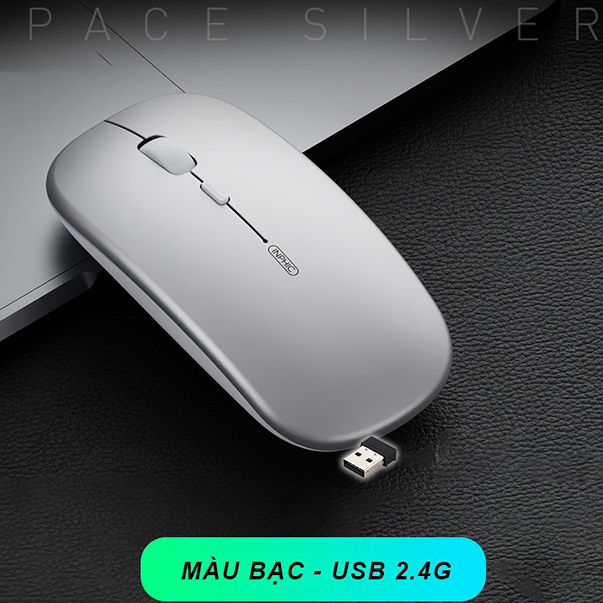 Sidotech 13.8 p Bluetooth wireless mouse rechargeable battery click off mute noise canceling 2 month battery DPI adjustable for PC laptop office work