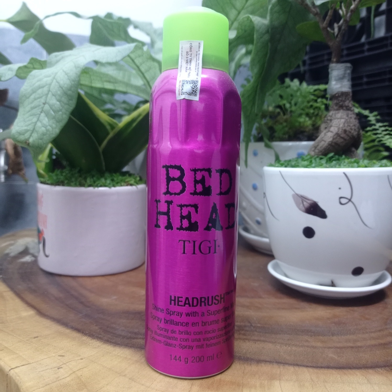 [HCM]Xịt siêu bóng Headrush Shine Adrenaline Tigi Bed Head 200ml