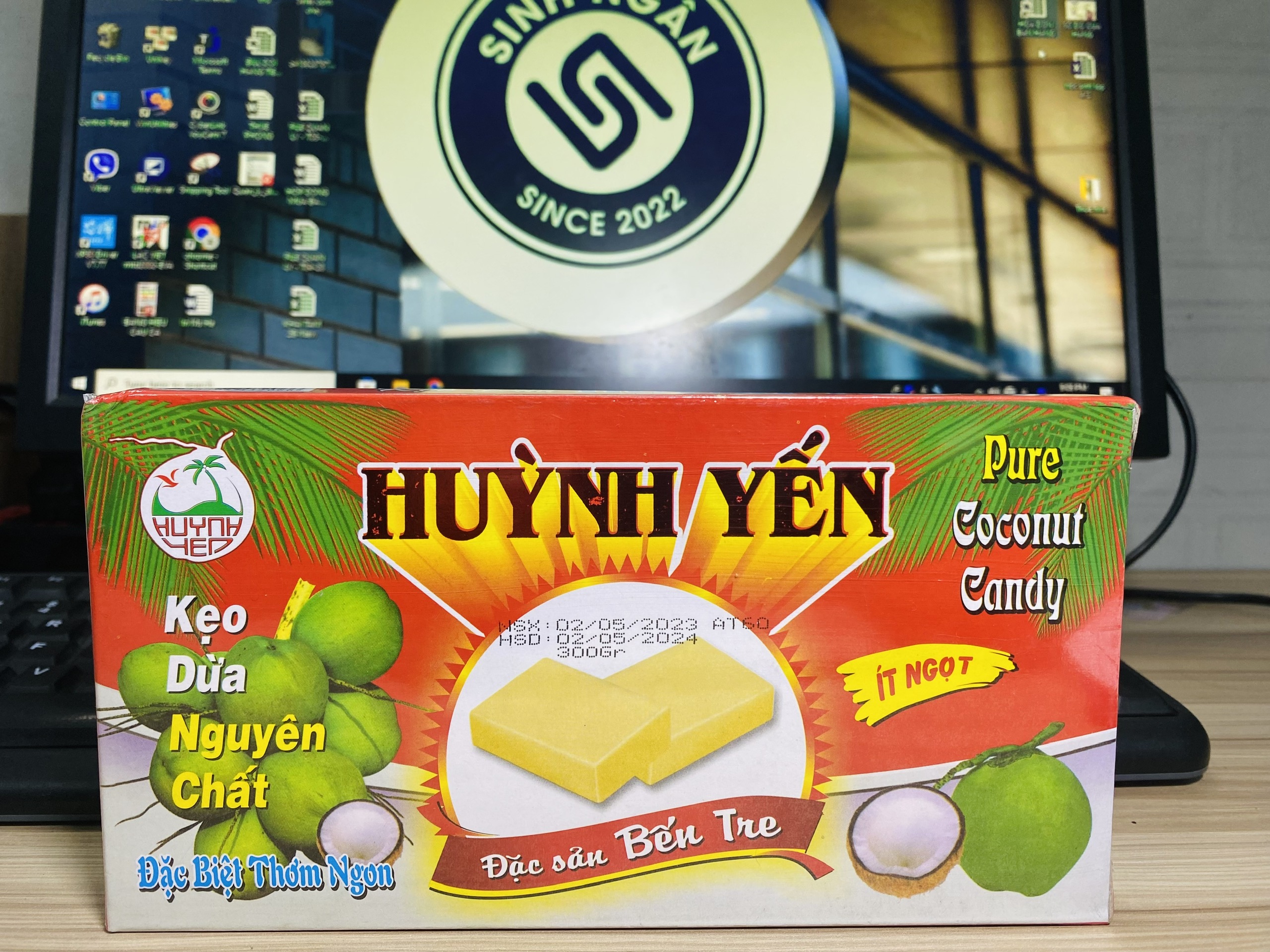 Kẹo dừa - Huỳnh Yến (Đặc sản Bến tre)