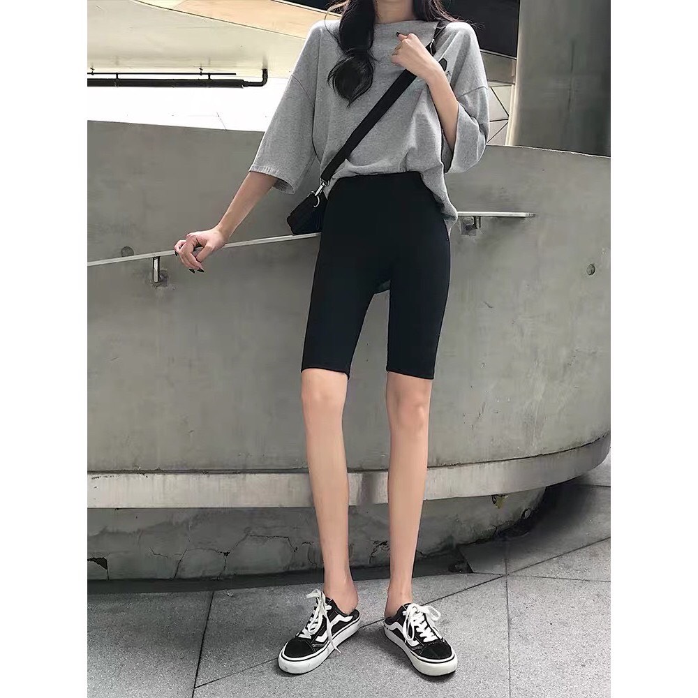 Quần legging dáng lửng nữ nâng mông - SIKY - LL01