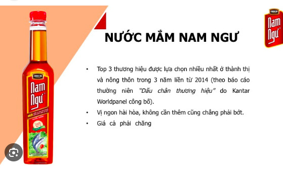 Nước mắm Nam Ngư chai 900ml