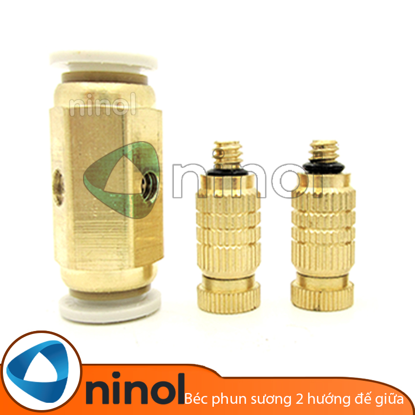 Béc phun sương 2 hướng đế giữa