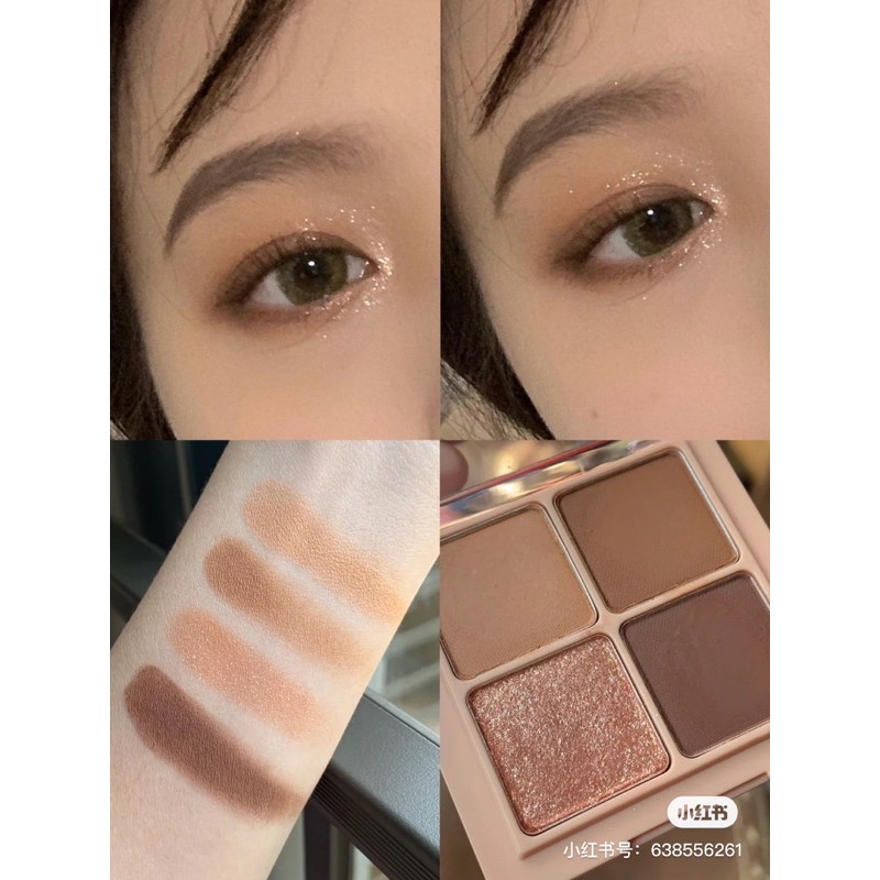 BẢNG PHẤN MẮT 4 Ô ROMAND BETTER THAN EYES