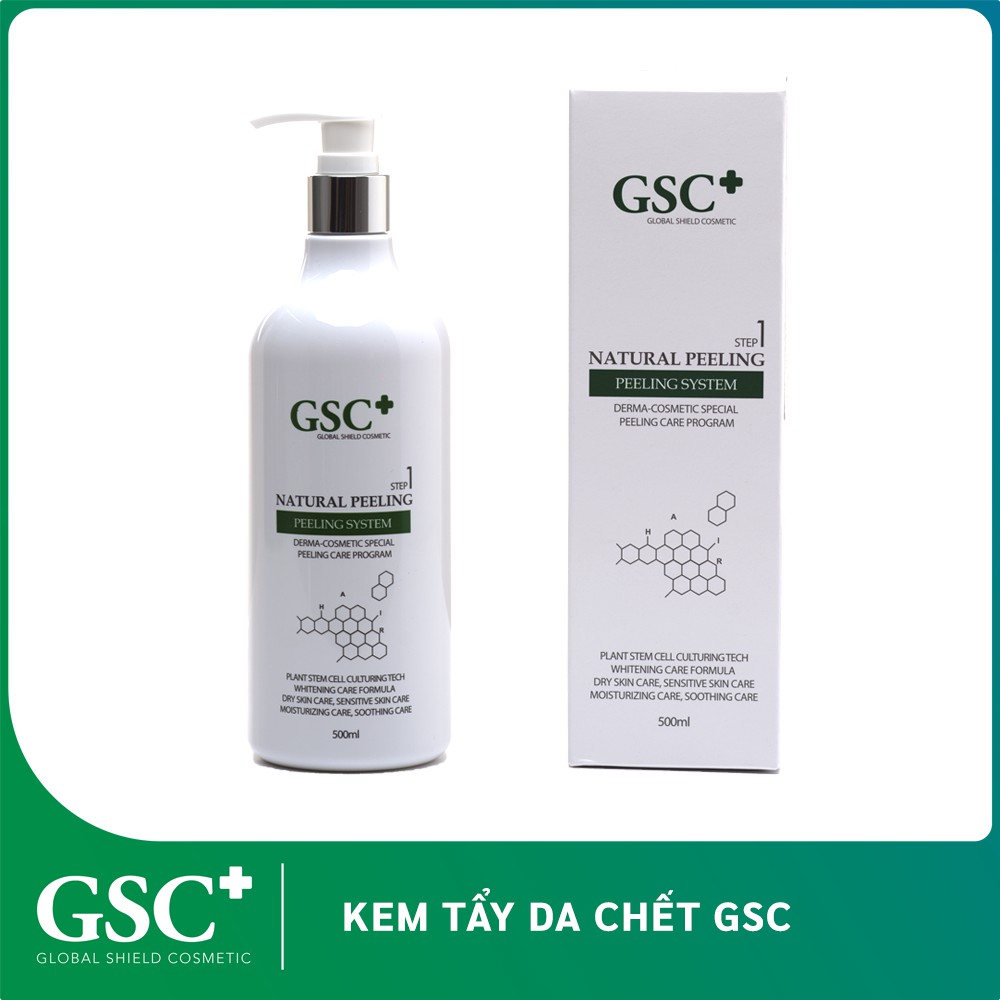 TẨY DA CHẾT GSC+ NATURAL PEELING 500ml