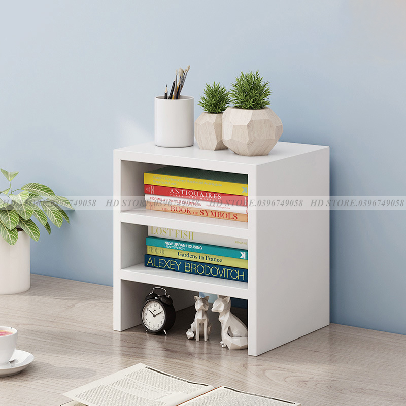🚛 🆓 KỆ SÁCH ĐỂ BÀN 3 TẦNG ☄️☄️☄️ LẮP GHÉP