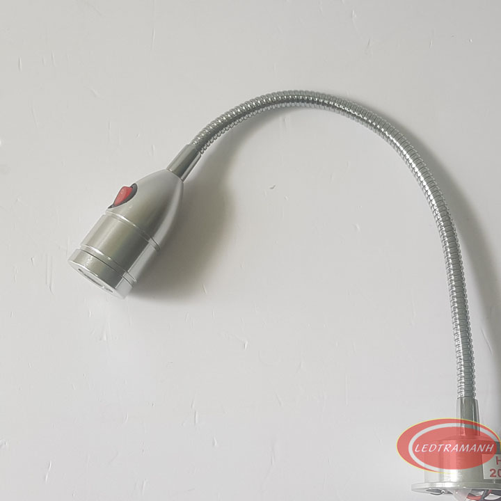 Đèn rọi led lò xo 1w có công tắt