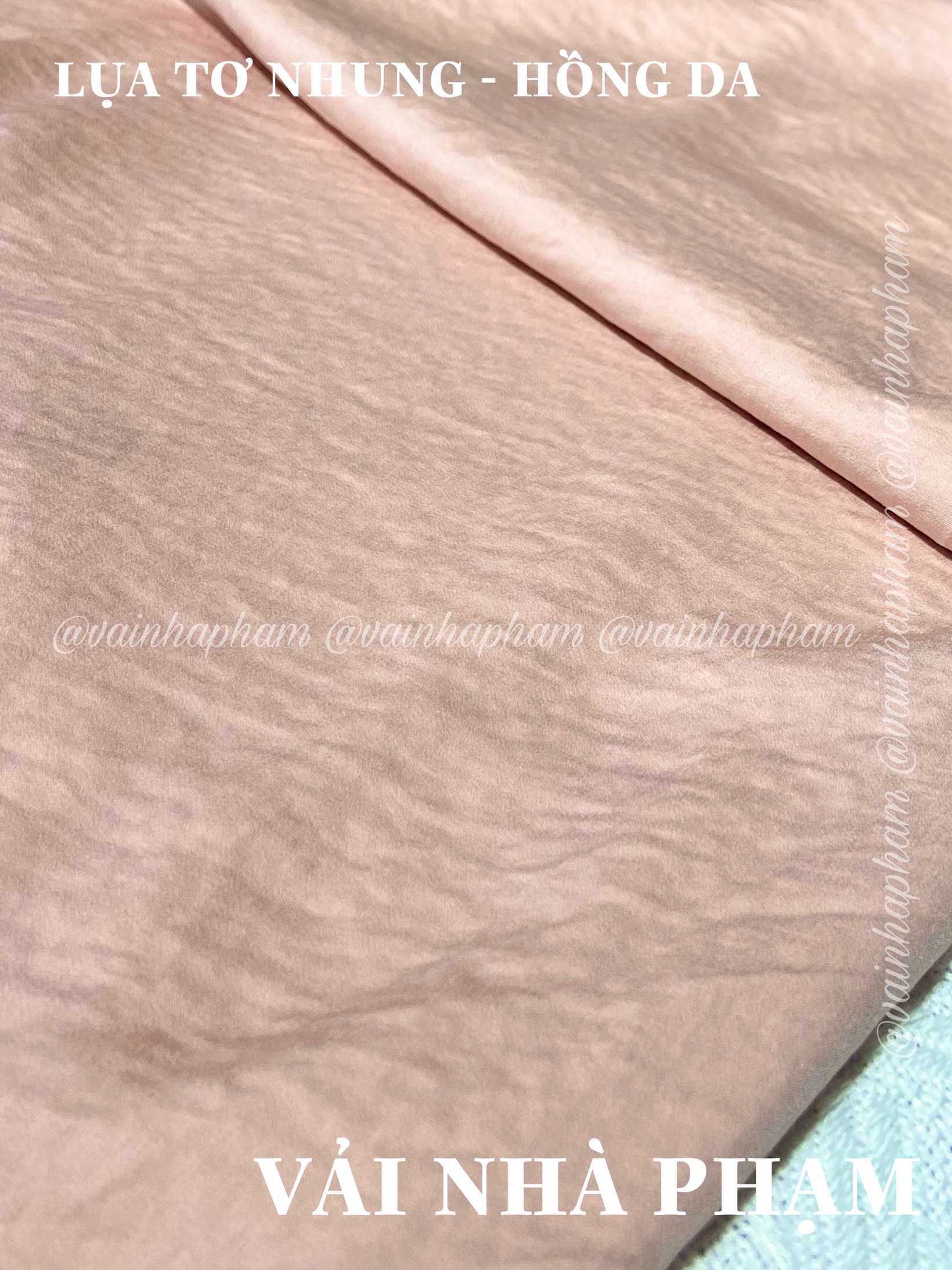Vải lụa tơ nhung-lụa tơ nhăn-khổ 1.5m-vải nhà phạm