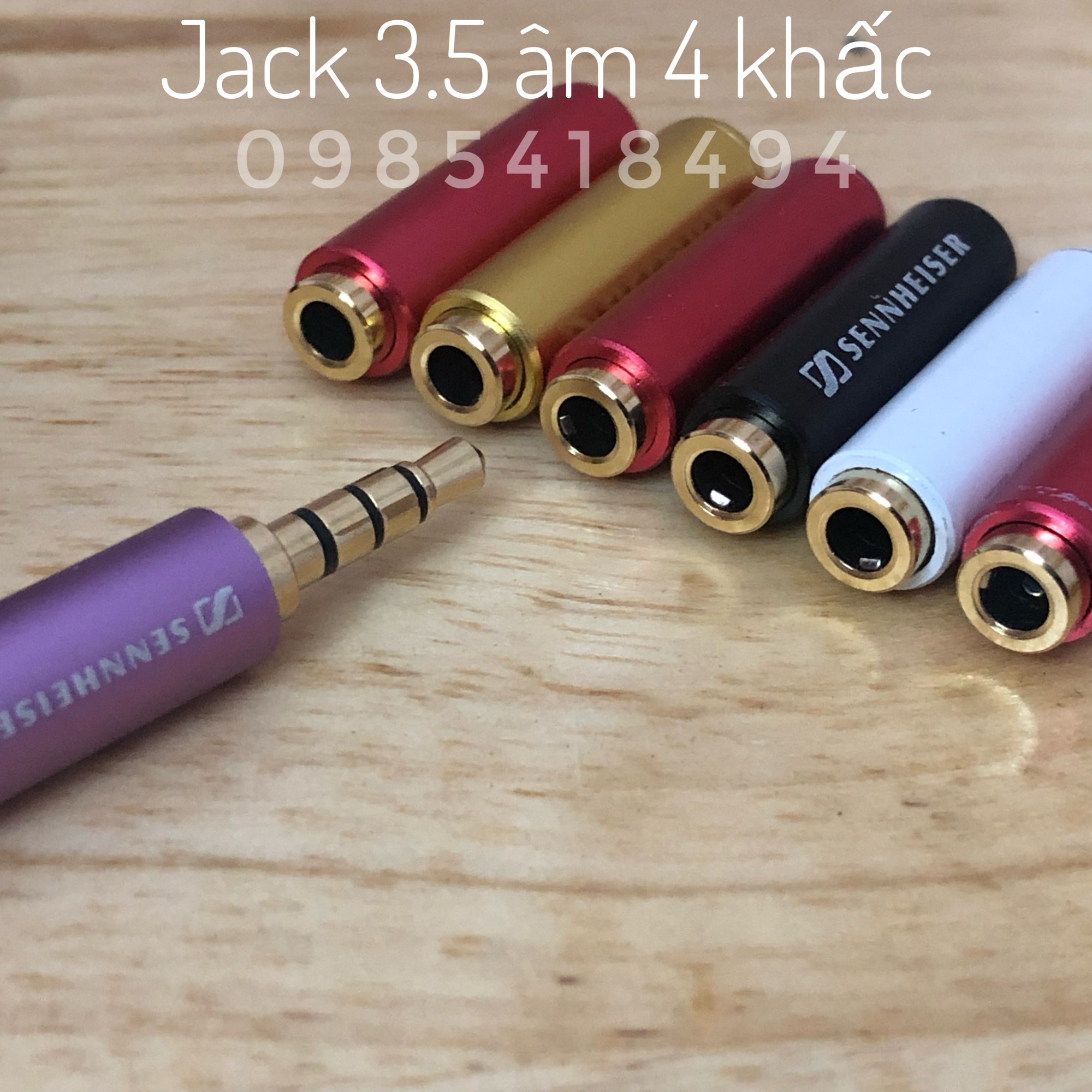 Đầu jack hàn3.5 âm 4 khấc- giá bán 1 chiếc