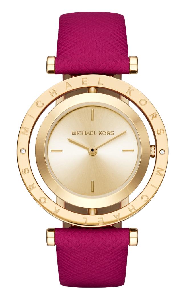 Đồng hồ nữ dây da Michael Kors MK2525 size 33mm fullboll chống nước , vỏ thép không gỉ , đồng hồ nữ cá tính