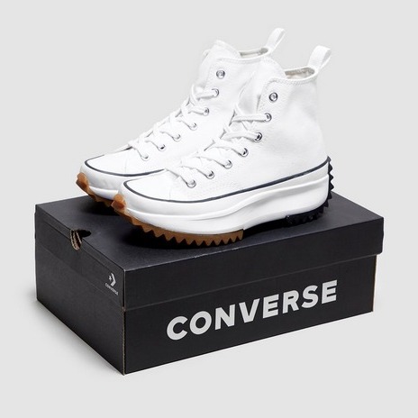 Giày Converse Run Star Hike High JW Anderson White (Giày thể thao Run Star Hike trắng cao cổ)