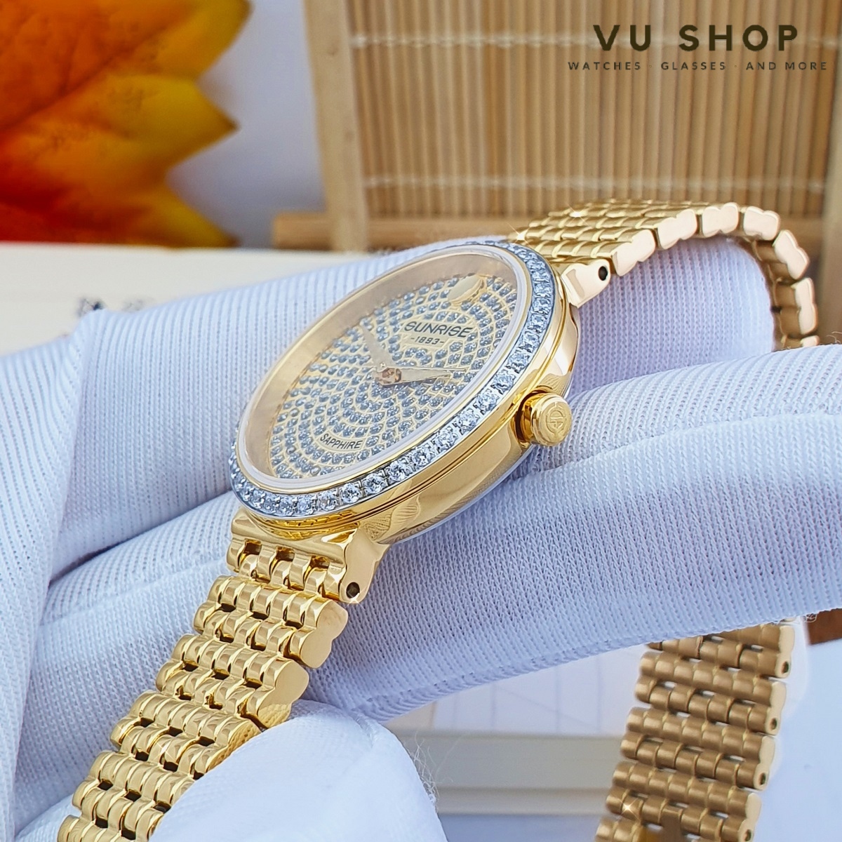 Đồng hồ nữ SUNRISE 9807AA Chính hãng