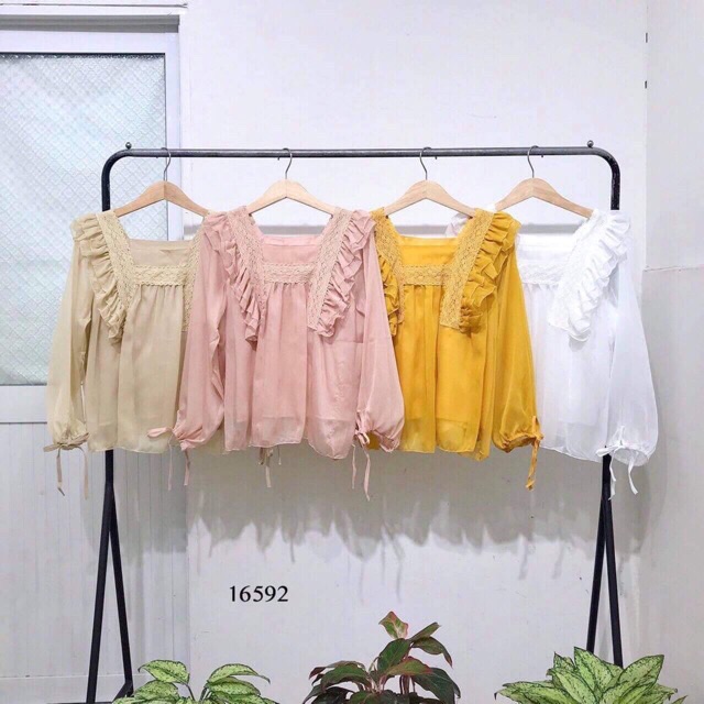 ÁO BABYDOLL BÈO QUẢNG CHÂU TIỂU THƯ XINH XẮN