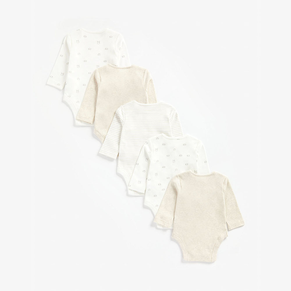 mothercare - bodysuit - set 5 áo liền quần