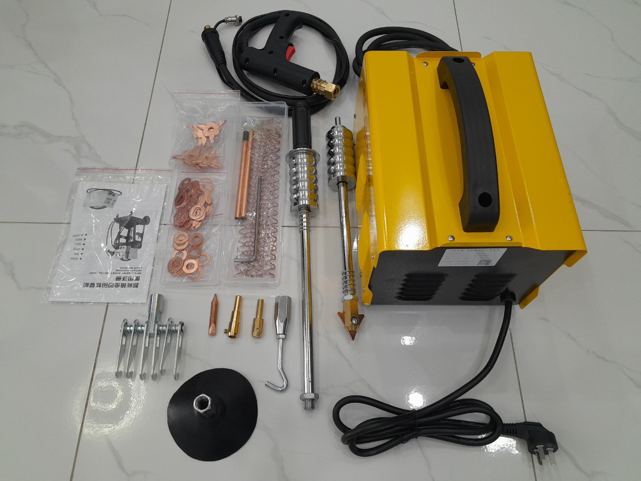Máy hàn giật tôn xách tay Olym M90E