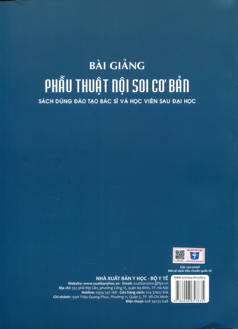 Sách - Bài giảng phẫu thuật nội soi cơ bản
