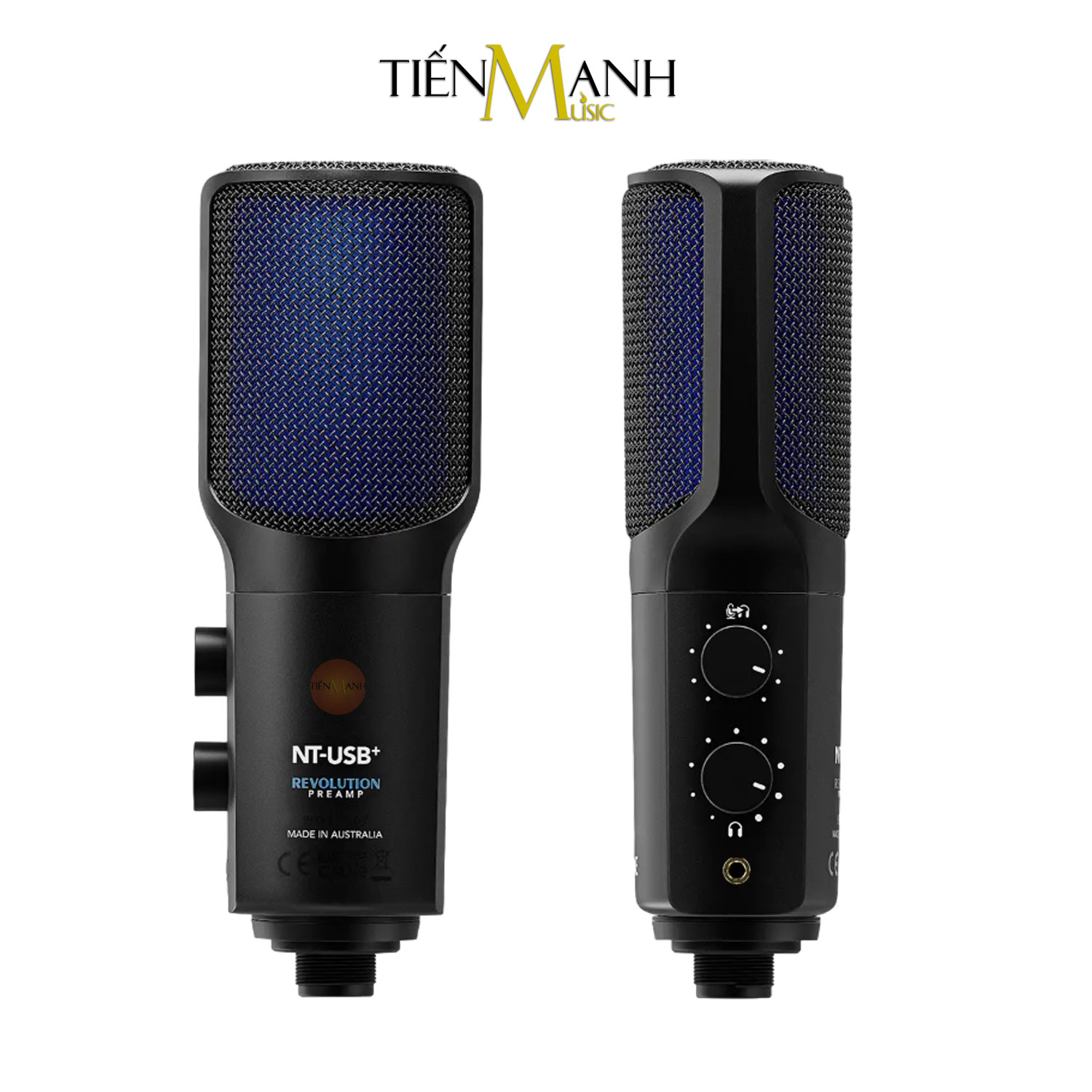 [Chính Hãng] Micro USB Condenser Rode NT-USB+ Plus Thu Âm Podcast Livestream, ASMR Mic NTUSB Microphone Phòng Studio