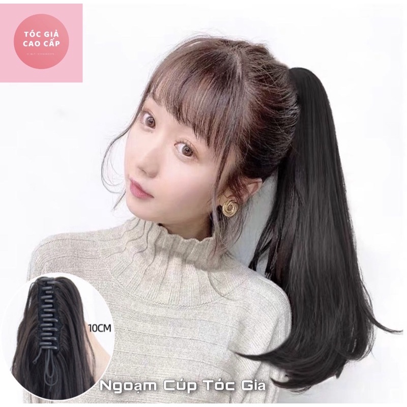 tóc giả ngoặm cúp ngắn 😍FREESHIP😍 35cm