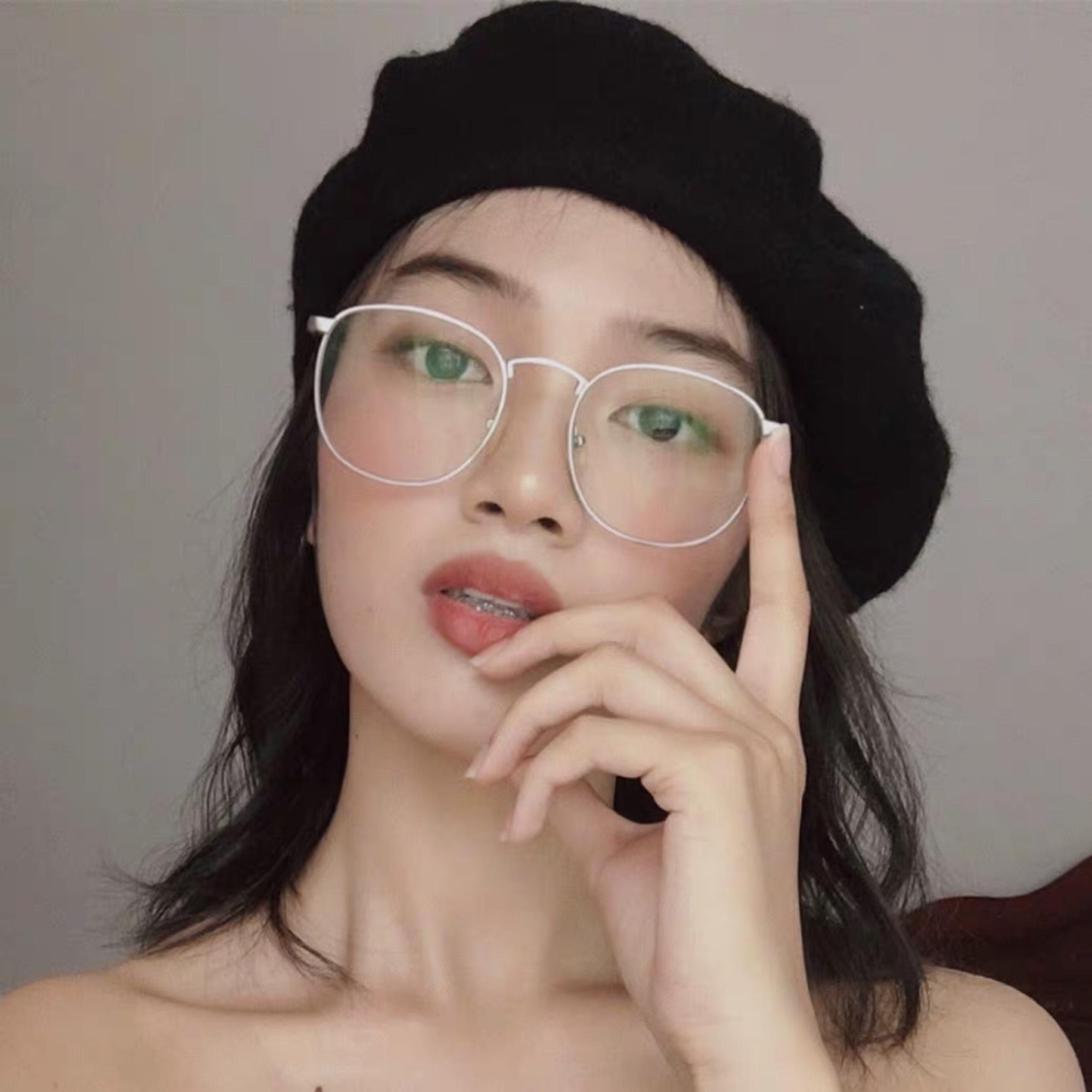 [HCM][ẢNH THẬT+SALE] KÍNH NAM NỮ THỜI TRANG GỌNG KIM LOẠI KÍNH CẬN HÀN QUỐC SIÊU HOT-GỌNG KO KÈM TRÒNG