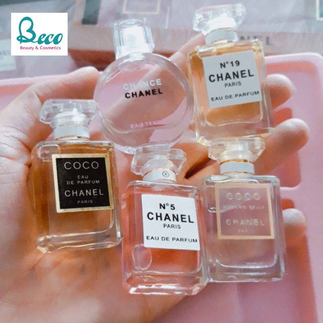 Bộ combo 5 chai nước hoa nữ cao cấp