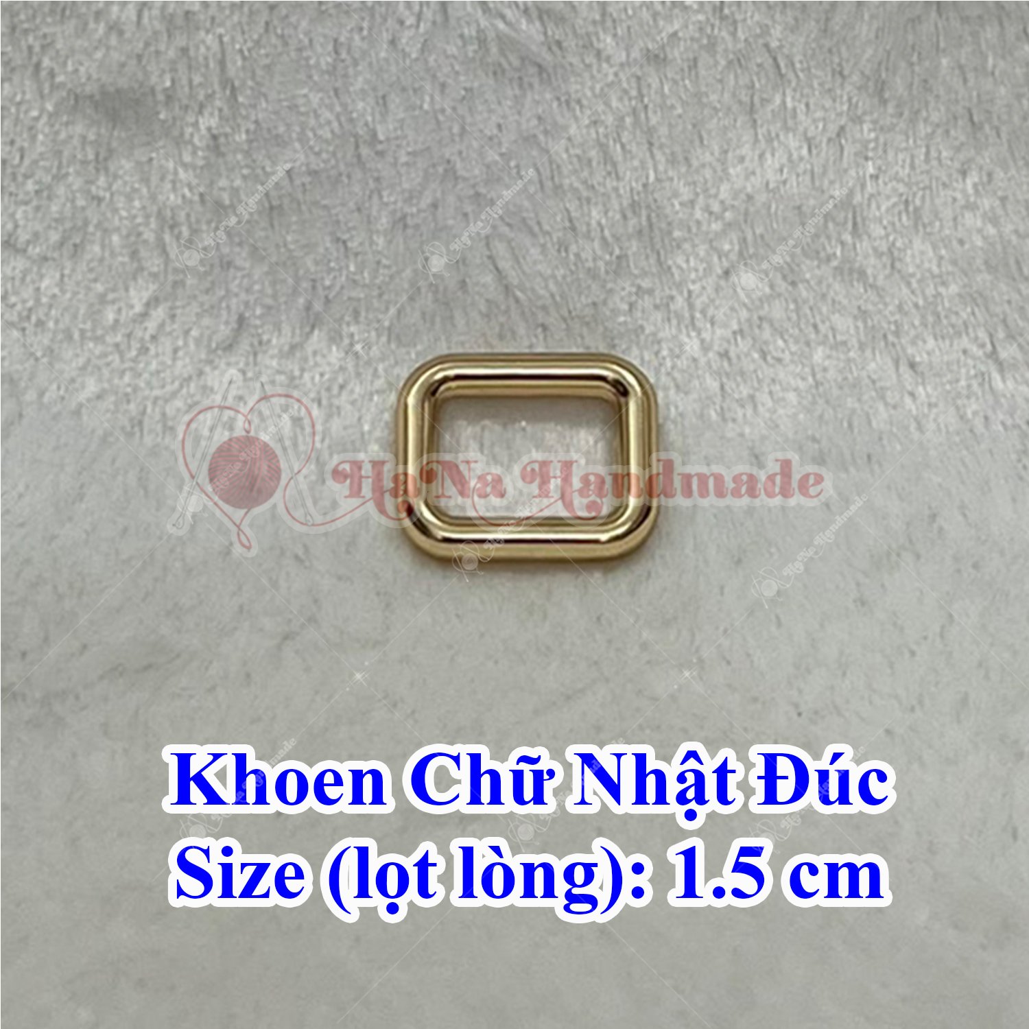 Khoen Chữ Nhật Đúc 1.5cm và 2.5cm lọt lòng