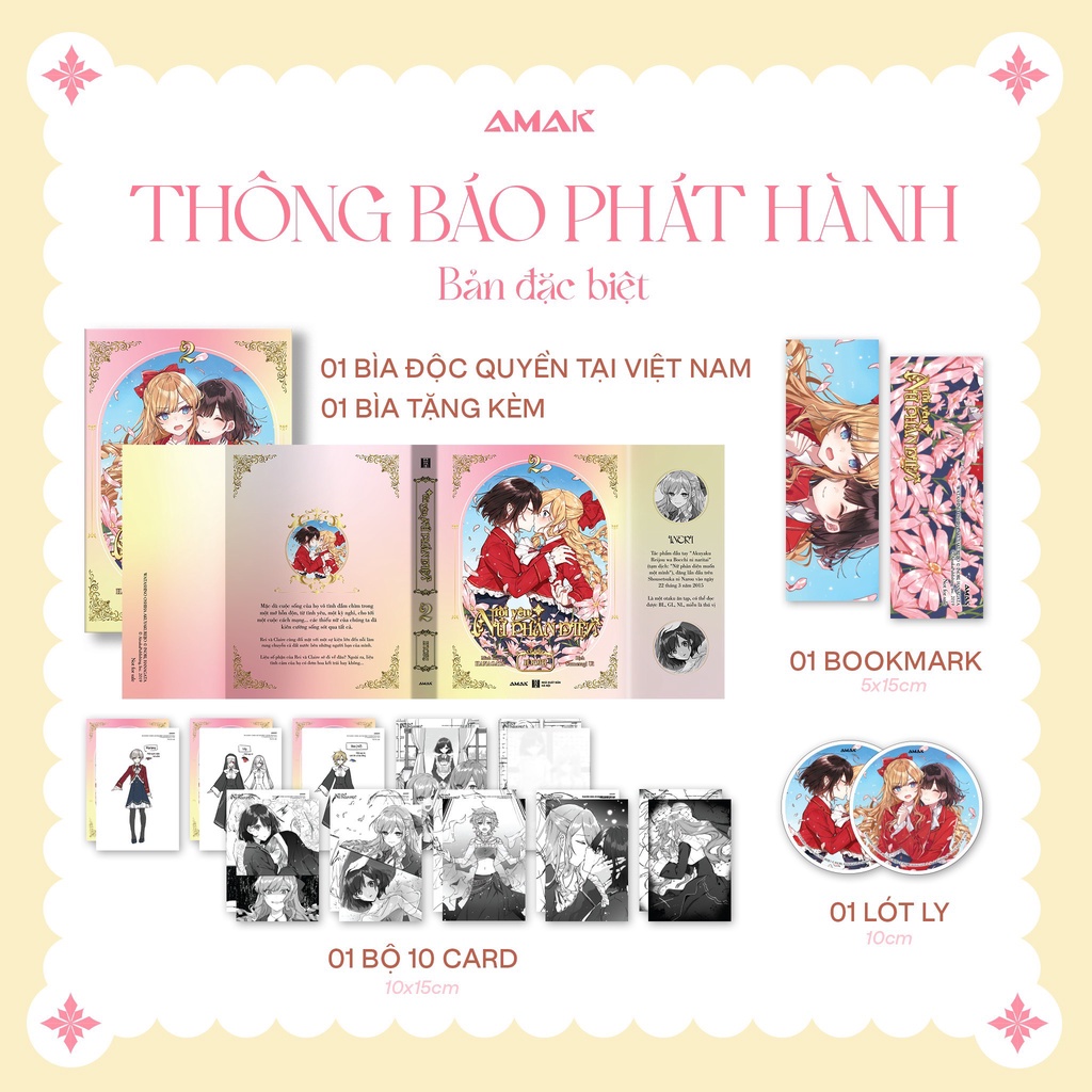 Sách - tôi yêu nữ phản diện tập 2