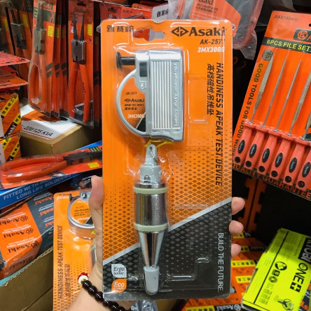 Quả dọi có từ tính Asaki 3m và 6m. quả dọi từ tự động Asaki AK-2571 và AK-2572,con dọi Asaki,quả rọi từ lập lòn nam châm, lập loong,quả rọi từ xây dựng,lập lòn có từ,quả rọi nam châm