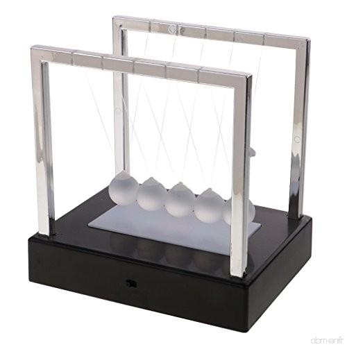 Con lắc Newton mẫu mới có dạ quang phát sáng độc đáo