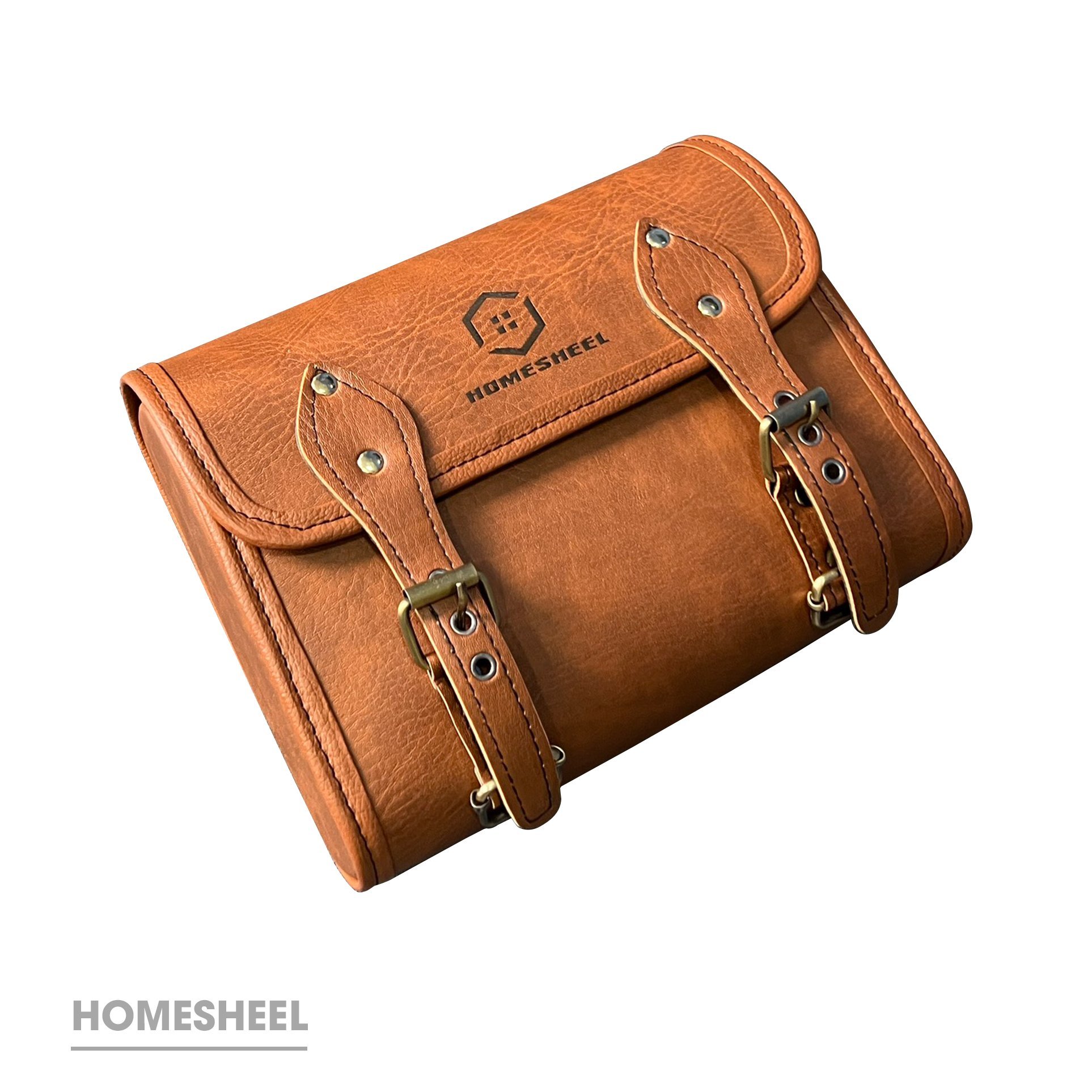 Túi da treo xe đạp Homesheel chống nước