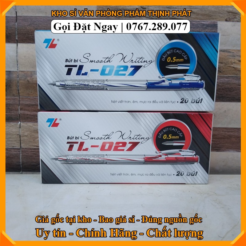 Hộp 20 bút bi tl-027
