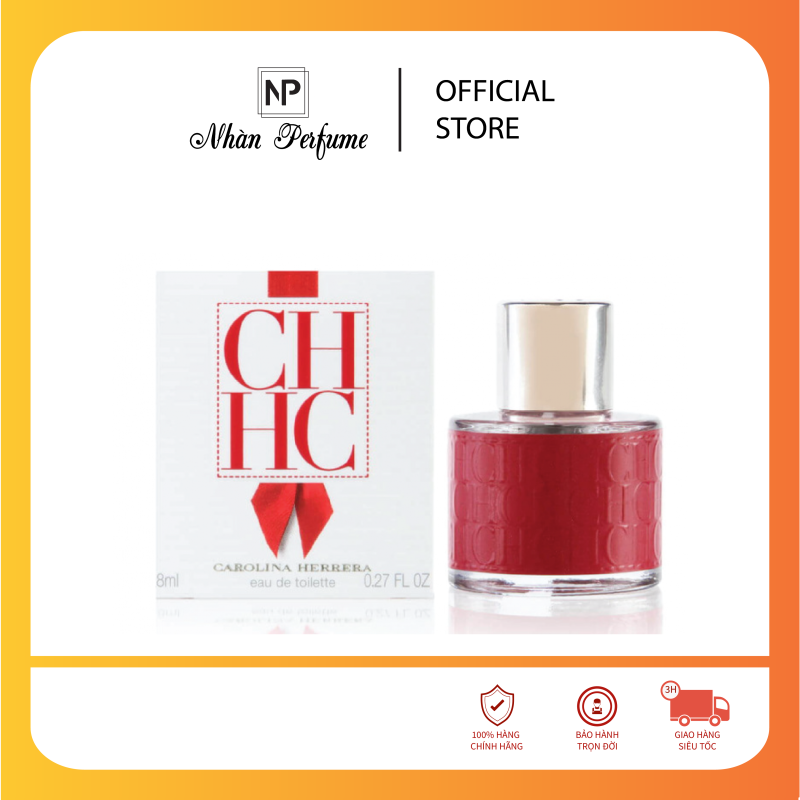 Nước hoa Mini nữ Carolina Herrera CHHC EDT 8ml chính hãng nhập khẩu Pháp