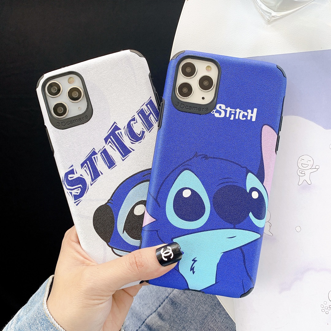 Ốp Lưng Da IMD Lilo Stitch