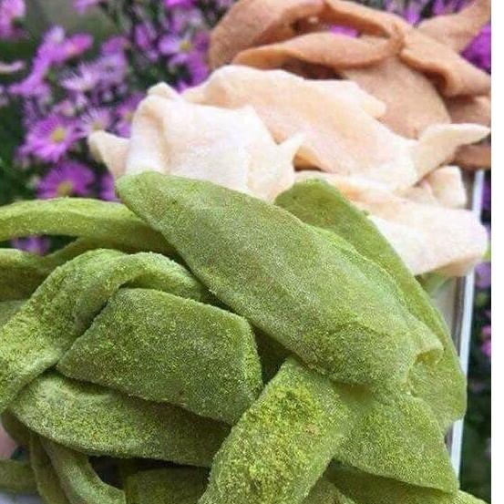 Mứt dừa non miếng mix vị 500g (Mứt dừa non nhà làm)