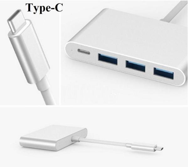 Bảng giá Hub OTG USB Type C ra 3 cổng USB 3.0 - Vỏ nhôm nhé Phong Vũ