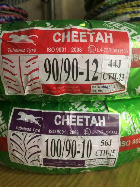 Lốp Cheetah Thái xe Lead trước 90/90-12